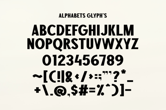 Canzepho Font - Preview 3