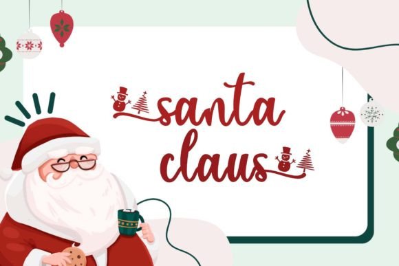 Christmas Laurent Font - Preview 1
