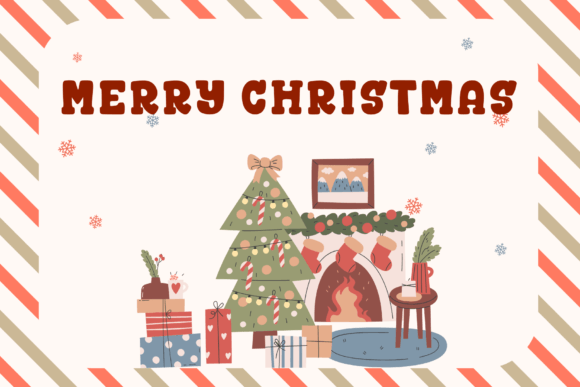 Christmas Party Font - Preview 1