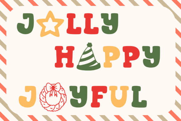 Christmas Party Font - Preview 3