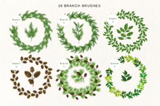 Christmas Procreate Brushes Bundle Graphic by Red Ink · Creative Fabrica