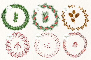 Christmas Procreate Brushes Bundle Graphic by Red Ink · Creative Fabrica