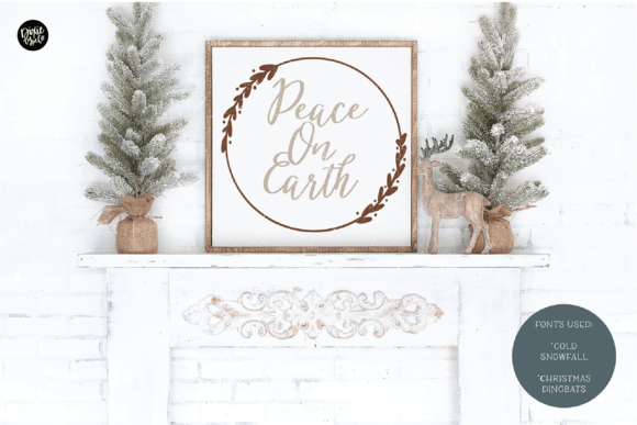 Cold Snowfall Font PNG with transparent background - Preview 1