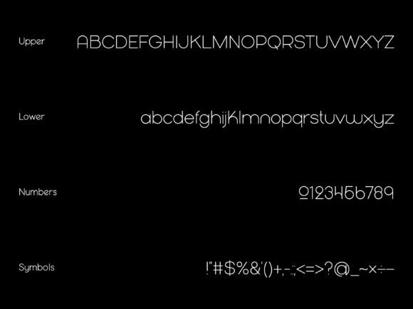 Concentric Font - Preview 4