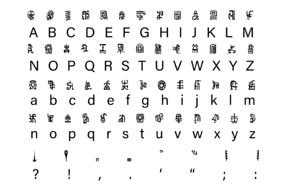 Fantasy Script 12 Font - Preview 1