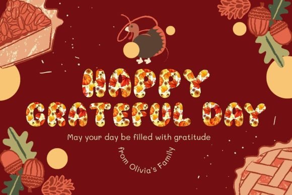 Fox Thanksgiving Font - Preview 4