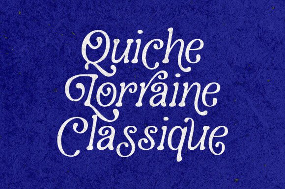 French Croissant Font - Preview 6