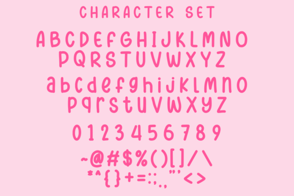 Happy Pinky Font - Preview 6