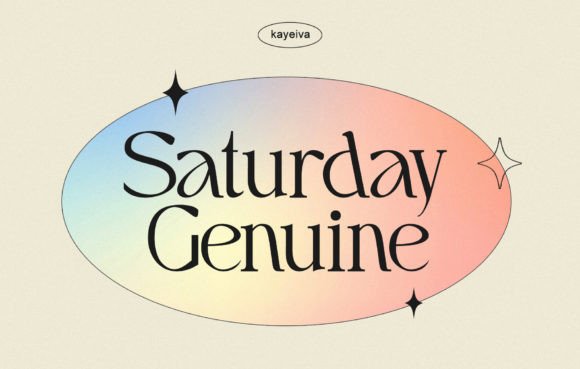 Kayeiva Font PNG with transparent background - Preview 3