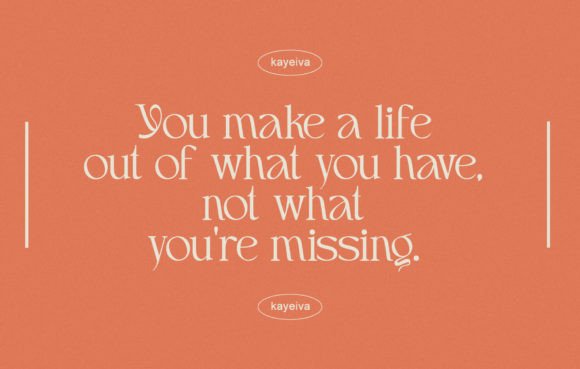 Kayeiva Font PNG with transparent background - Preview 4
