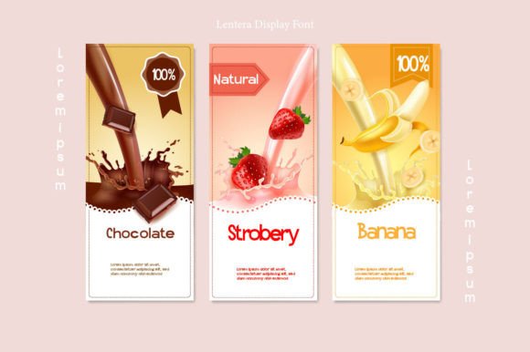 Lentera Font PNG with transparent background - Preview 3