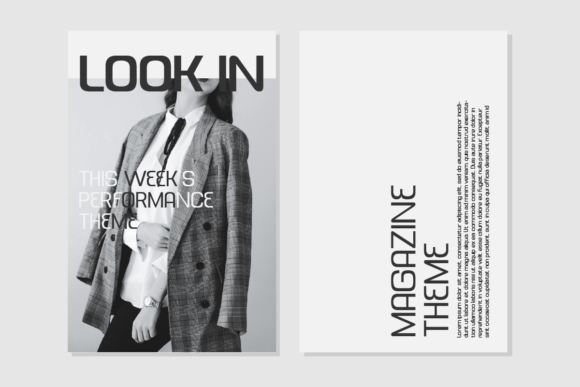 Retrade Font PNG with transparent background - Preview 3