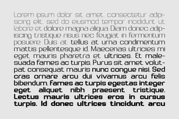 Retrade Font PNG with transparent background - Preview 4
