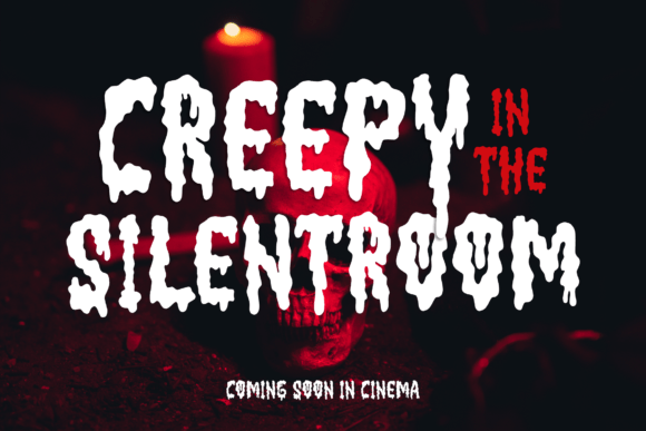 Slaughter Croshing Font PNG with transparent background - Preview 1