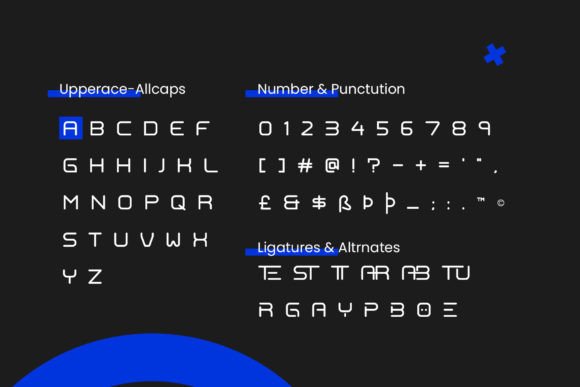 Borneox Font - Preview 1
