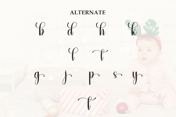 Baby Christmas Font - Preview 6