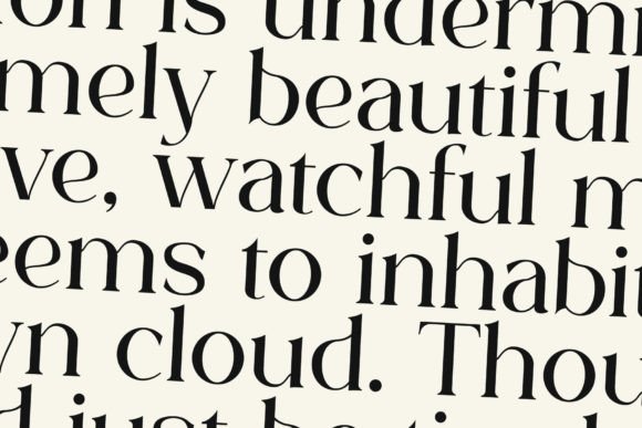 Blureigh Font - Preview 3