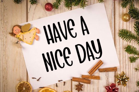 Christmas Happiness Font - Preview 4