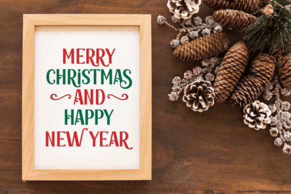 Carnival Christmas Font - Preview 1