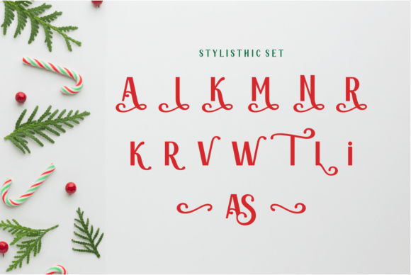 Carnival Christmas Font - Preview 6