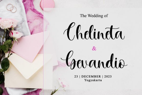 Chalentie Font - Preview 1