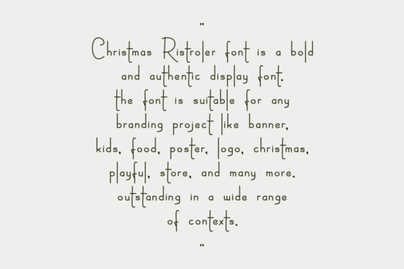 Christmas Ristroler Font - Preview 5