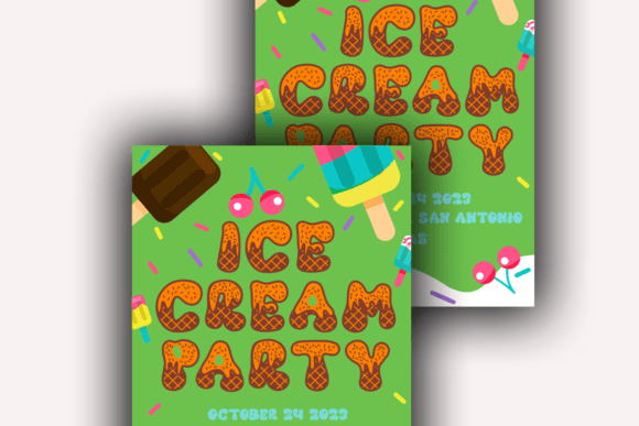 Cold Snowflake Font - Preview 3