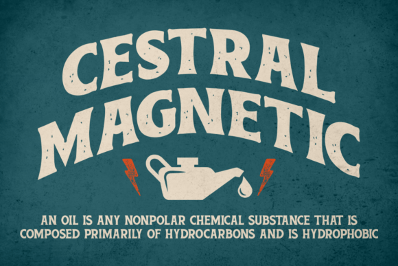 Cracked Concrete Font - Preview 2