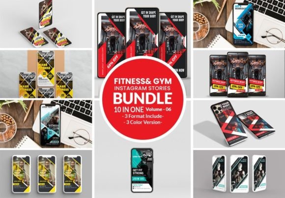 Fitness & Gym Instagram Banners