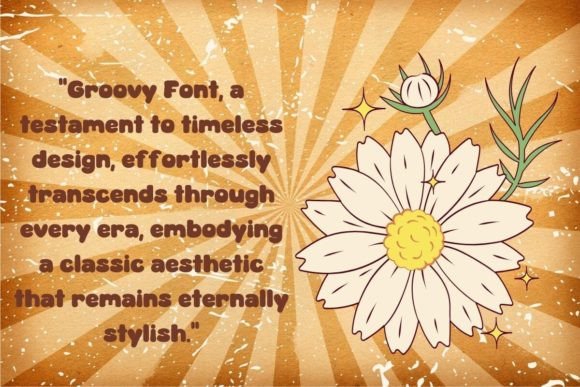 In My Groovy Era Font PNG with transparent background - Preview 3