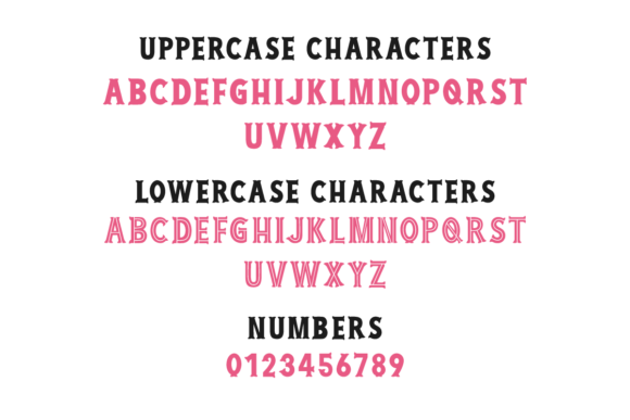 Love and Pain Font PNG with transparent background - Preview 6