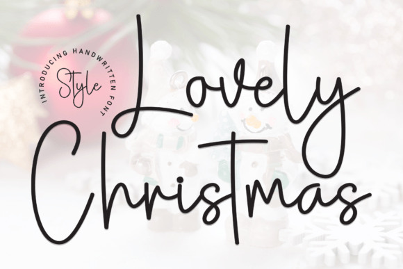 Lovely Christmas Fonts 1
