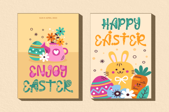 Palm Sunday Font PNG with transparent background - Preview 2
