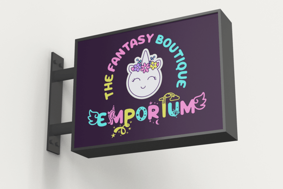Peppy Pegasus Font font preview - 3