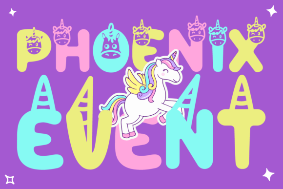 Peppy Pegasus Font font preview - 6