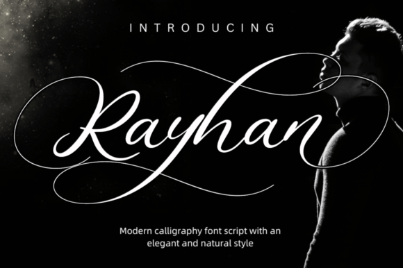 Rayhan Font PNG with transparent background - Preview 1