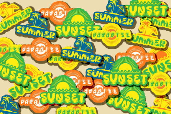 Sandy Toes Font PNG with transparent background - Preview 4