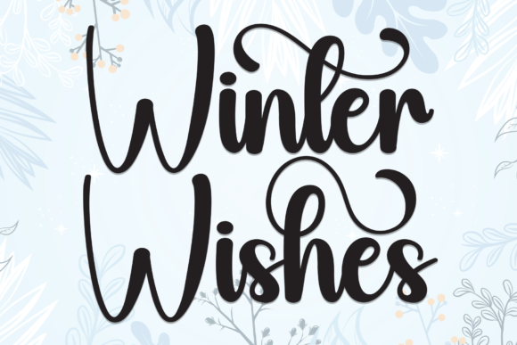 Winter Wishes Fonts 1