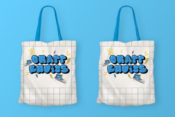 Bubble Block Font - Preview 4