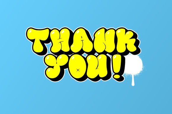 Bubble Block Font - Preview 6