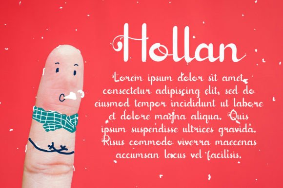 Hollan Font - Preview 1