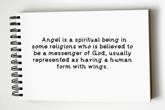 Angel Font - Preview 1