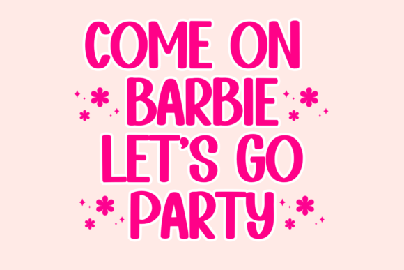 Barbie Berry Font - Preview 2