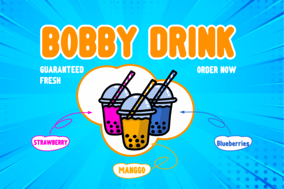 Blubboy Font - Preview 3