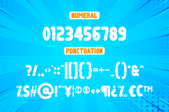 Blubboy Font - Preview 5