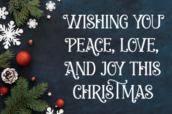 Christmas Relegion Font PNG with transparent background - Preview 1