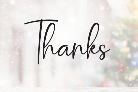 Christmas Wonderful Font - Preview 6