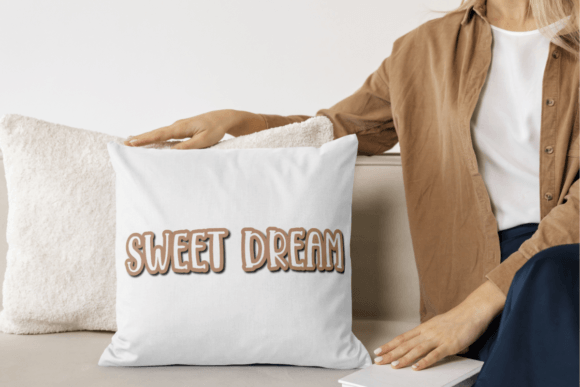Cinnamon Cake Font PNG with transparent background - Preview 3