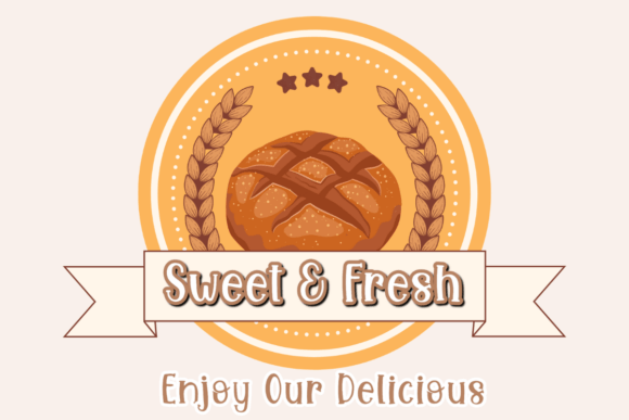 Cinnamon Cake Font PNG with transparent background - Preview 5