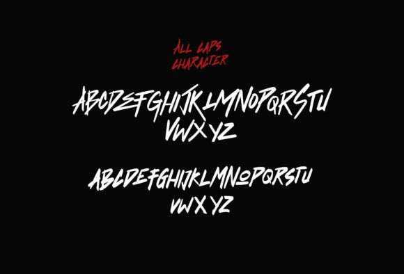 Crack over Font - Preview 4